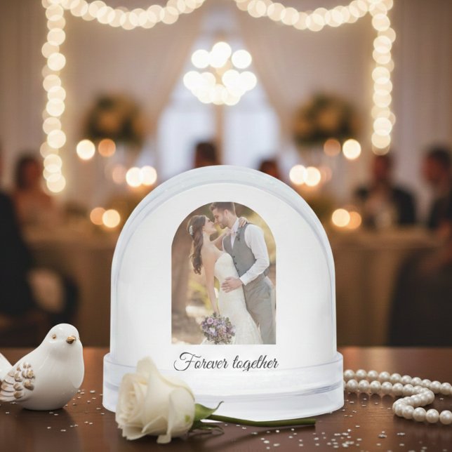 Snow Globe Wedding Table Numbers Winter Theme (Subido por el creador)