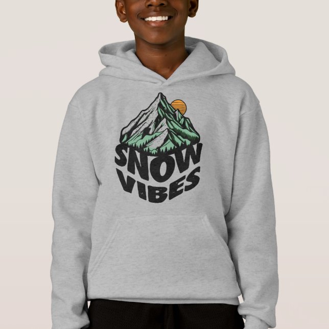 Snow Vibes Hoodie (Anverso)