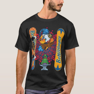 Snowboard malvada de Butterfinger de la camiseta