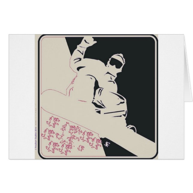 Snowboard/Pop Art (Anverso (Horizontal))