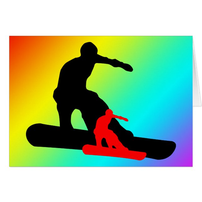 snowboard : sombra (Anverso (Horizontal))
