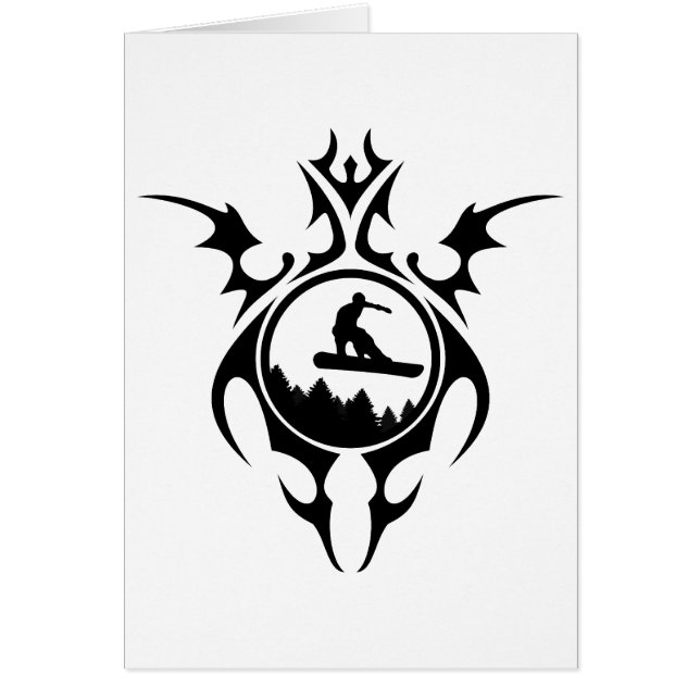 snowboard, tribalz. (Frente)