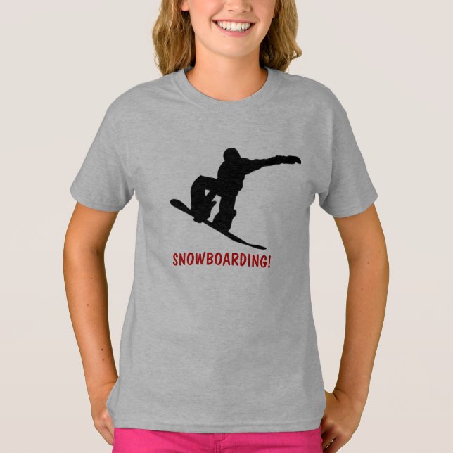 ¡SNOWBOARDING! #2 Hoodie de niño (Anverso)