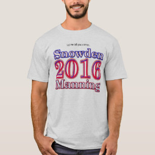 Snowden/servir la camiseta de la elección