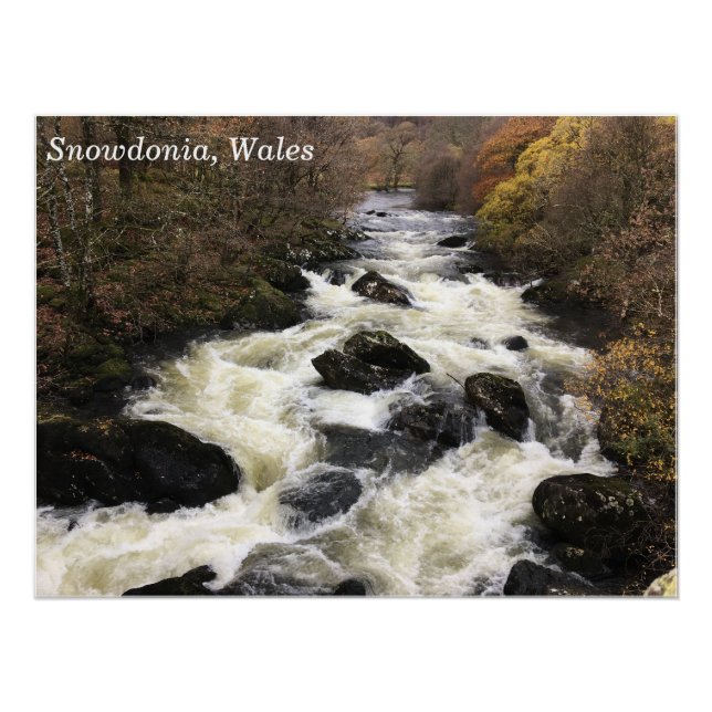 Snowdonia Wales Poster (Anverso)