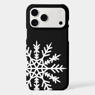 Snowflake en el estuche para iPhone negro