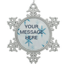 SnowflakeBling Decoración personalizada enmarcada