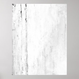 'Snowflakes' (Copos de nieve) Arte abstracto blanc