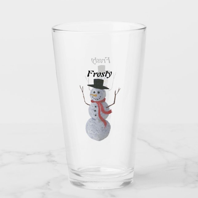 Snowman Glass (Anverso)