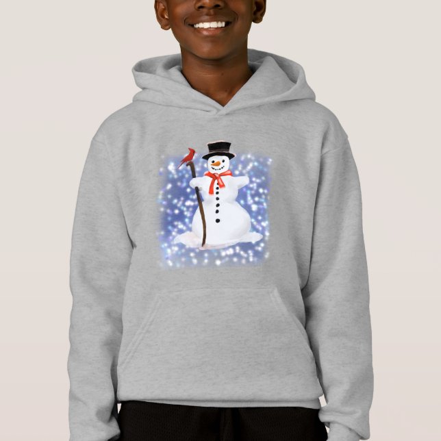 Snowman hoodie (Anverso)