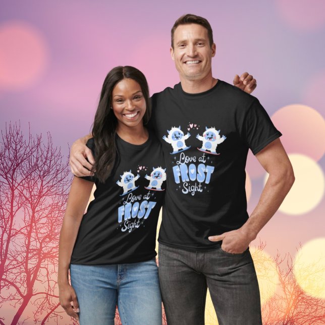 Snowman Lovers | Amor En La Camiseta De La Vista D (Subido por el creador)