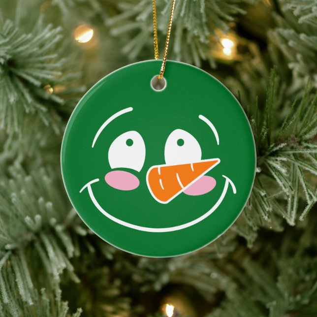 Snowman - Ornamento de Navidad (Árbol)