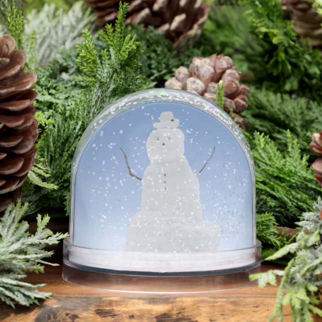 Snowman Snow Globe Personalized Winter Snowglobes (Invierno)