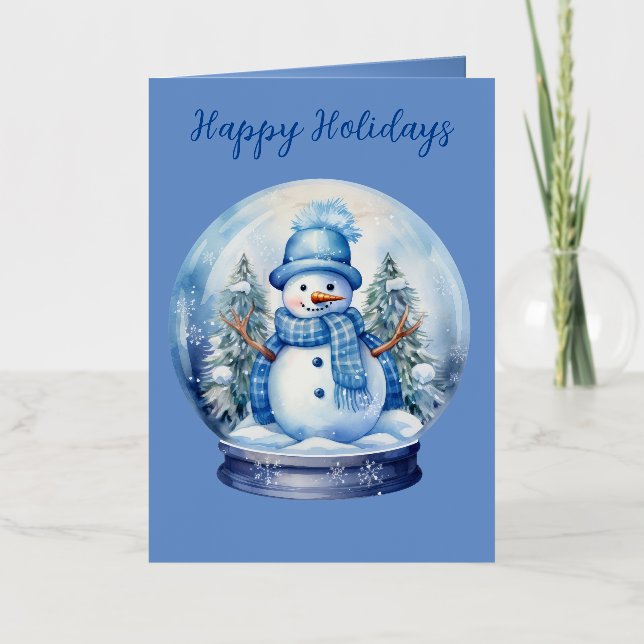 Snowman Snowglobe (Anverso)