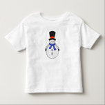 Snowman with top hat<br><div class="desc">A cute snowman wearing a top hat and scarf</div>