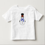 Snowman with top hat<br><div class="desc">A cute snowman wearing a top hat and scarf</div>
