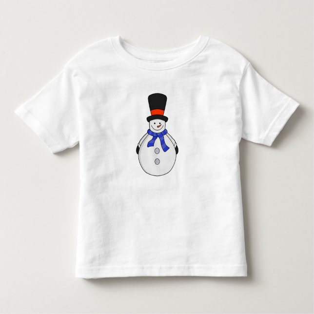 Snowman with top hat (Anverso)