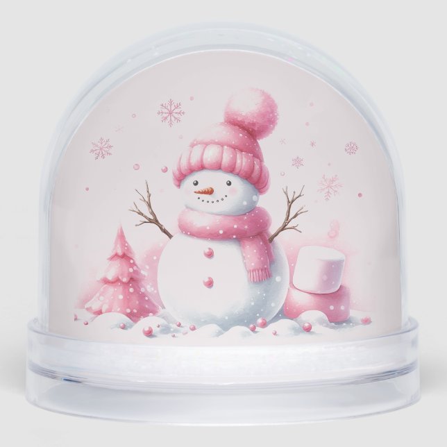 Snowman's Pink Christmas Dream (Anverso)