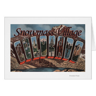 SnowMass, Colorado - Grandes Escenas de letras