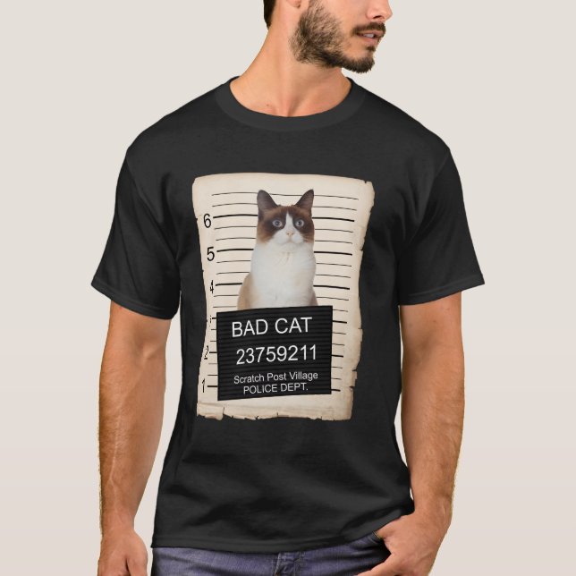 Snowshoe Kitten Mug Disparo Camisa De Larga Manga  (Anverso)