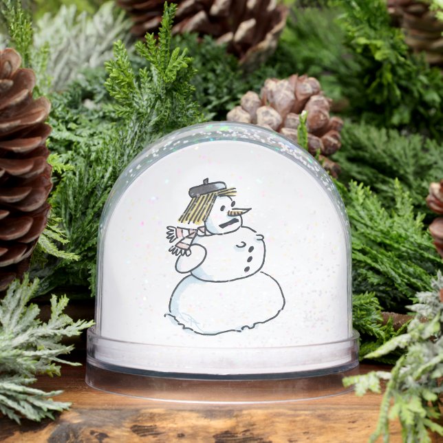 Snowwoman snow globe (Invierno)