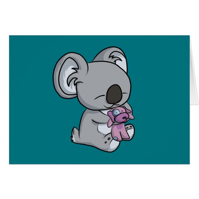 ¡Snuggles dulces! Koala (Anverso (Horizontal))