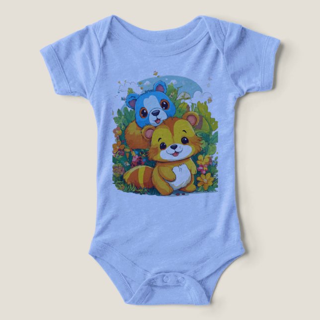 SnuggleWear – Gentle Cotton Baby T-Shirts (Diseño delantero )