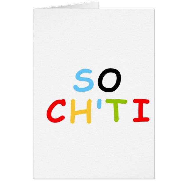 So Ch' ti (Frente)