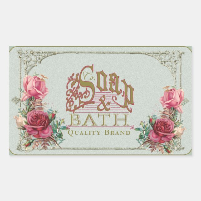 SOAP y BATH ~ Pegatina (Anverso)