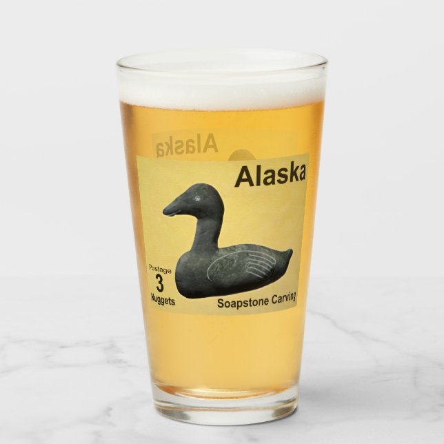 Soapstone Eider - Alaska Postage (Anverso (lleno))