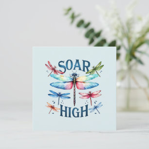 Soar alto - Dragonfly artístico