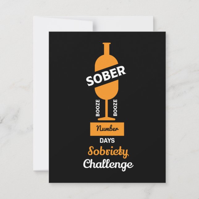 Sober AF Alcohólicos Rehabilitación de Recuperació (Anverso)
