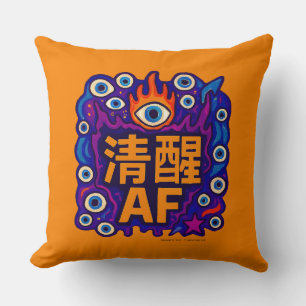 Sober AF - Chino - Cojín Decorativo