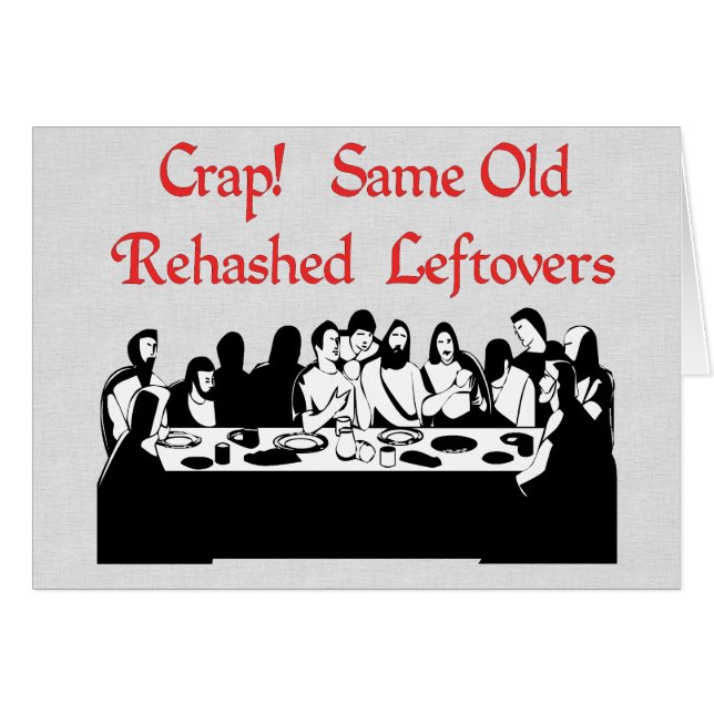 Sobras de la última cena (Anverso (Horizontal))