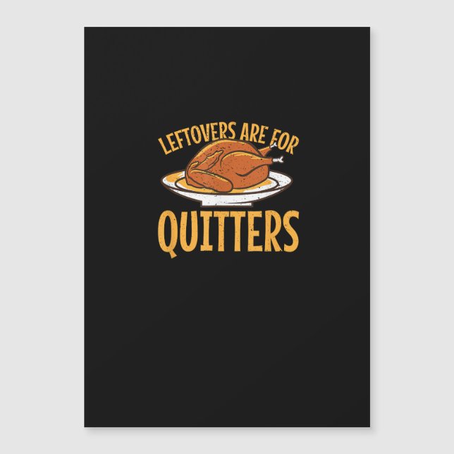 Sobras Son Para Perdedores Pavo De Acción De Graci (Anverso)