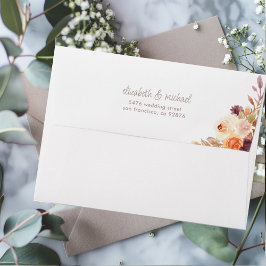 Sobre Boda floral acuático elegante