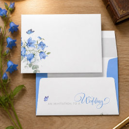 Sobre de boda Campanilla Azul