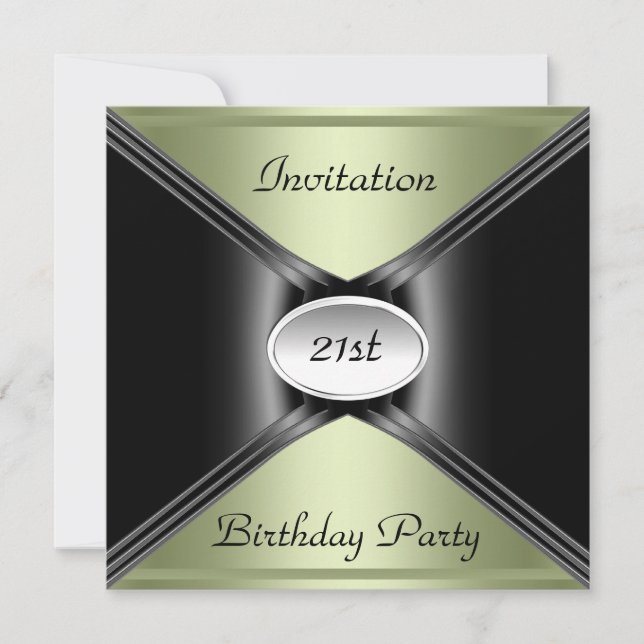 Sobre de Invitación Cumpleaños Cualquier Color Lim (Anverso)
