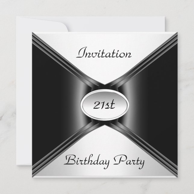 Sobre de Invitación Cumpleaños Cualquiera (Anverso)