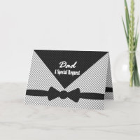 Sobre de Invitación de Boda Mejor Hombre Papá Veri