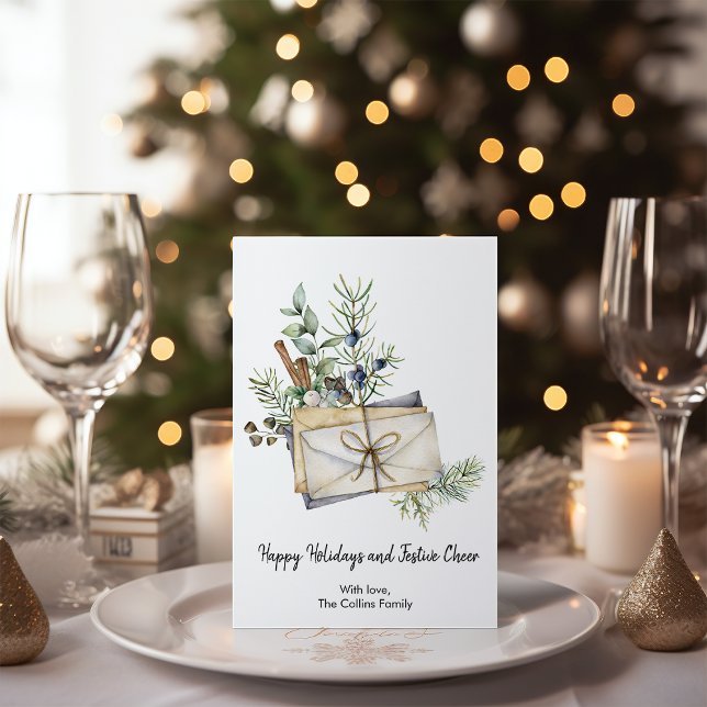 Sobre de Verde Elegante Navidad (Subido por el creador)
