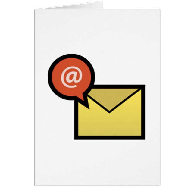 Sobre del correo electrónico (Frente)