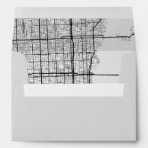 Sobre del mapa de Miami City