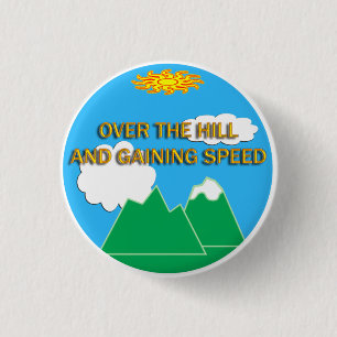 sobre el botón de la colina