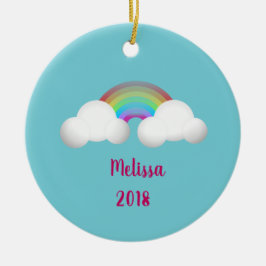 Sobre el ornamento de los chicas del arco iris