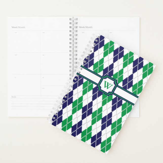 Sobre el planificador verde argyle (Demostración)