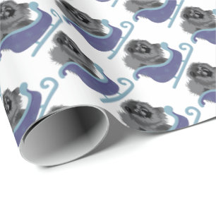 SOBRE EL RÍO Papel de regalo Black Chow