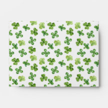 Sobre elegante Boda de arte floral verde