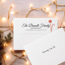Sobre elegante de Navidades fuera de blanco | Mode