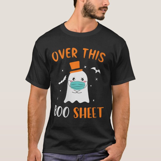 Sobre esta camisa de hoja de boo - Máscara de oso  (Anverso)